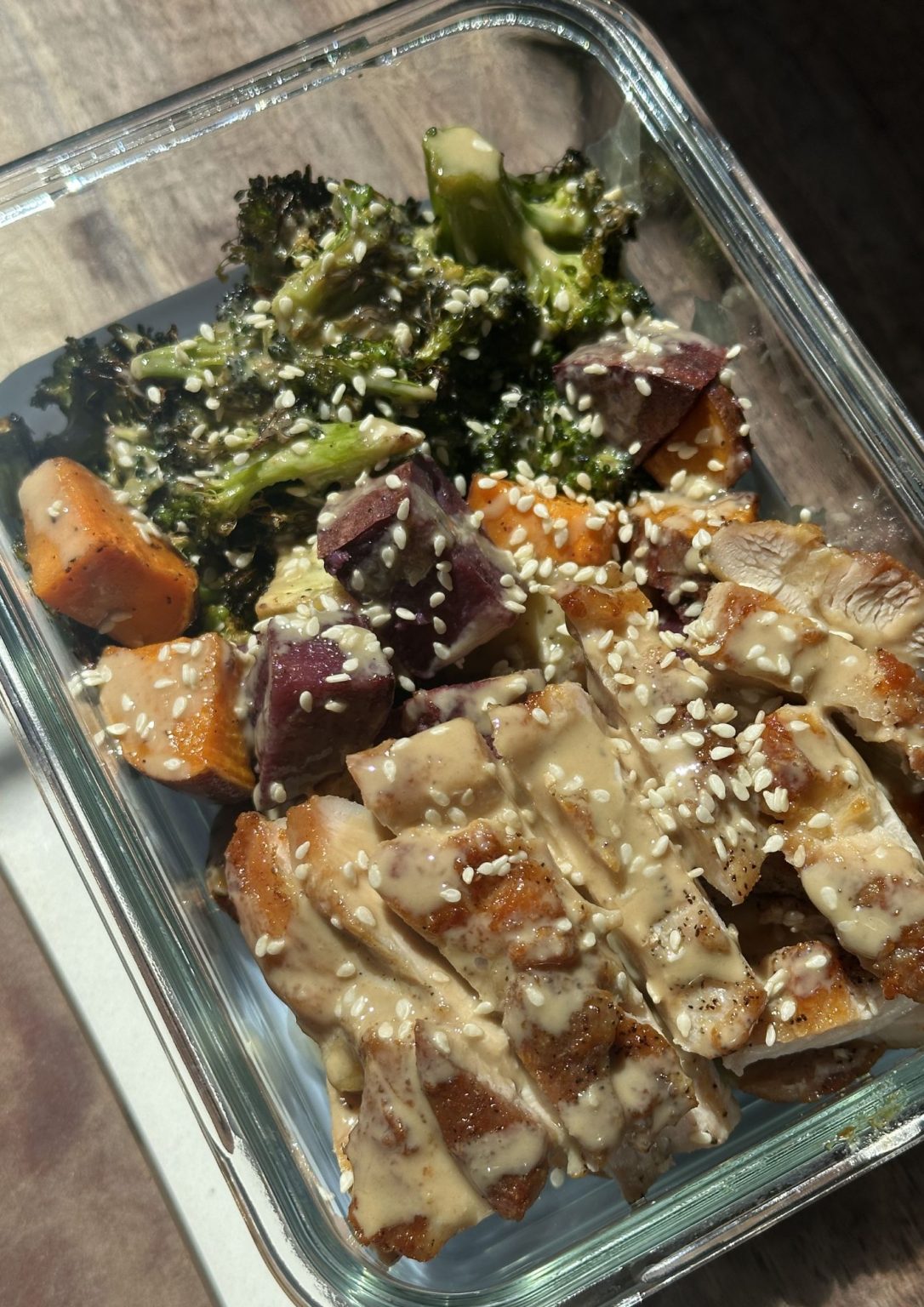 Crispy Tahini Chicken